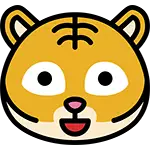 Emoji della tigre