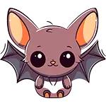 Pipistrello kawaii