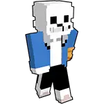 Minecraft Sans Papercraft