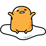 Gudetama – Free Printable Coloring Pages